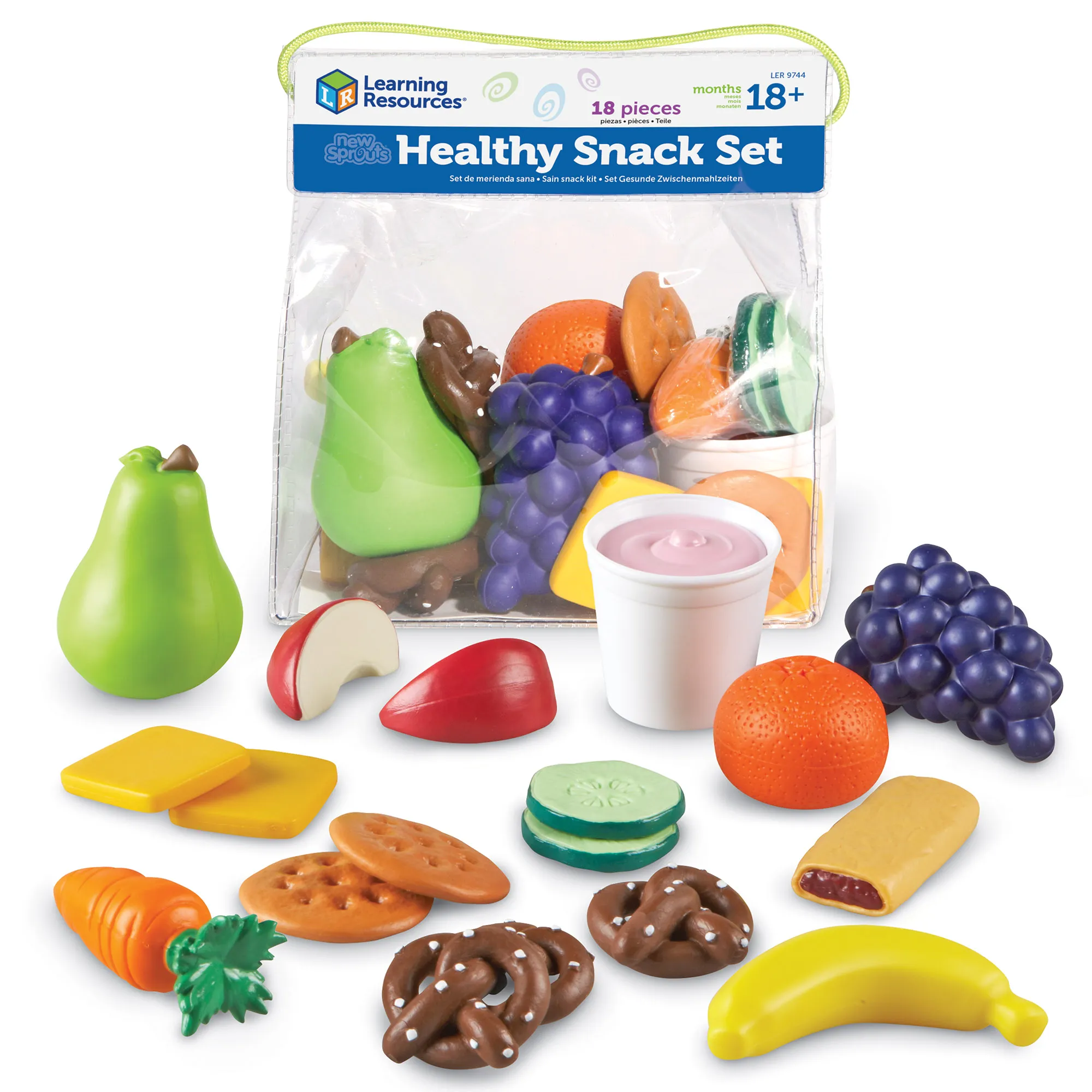 Learning Resources Puzzle New Sprouts® Healthy Snack Play Food Set