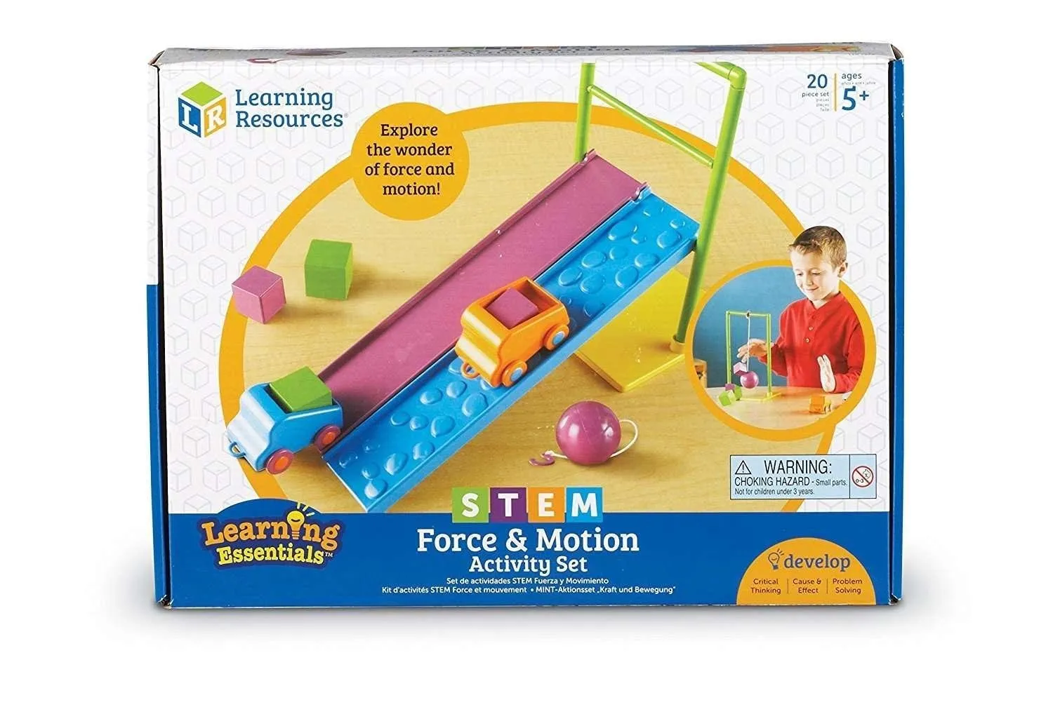 Learning Resources Puzzle STEM Force and Motion Activity Set