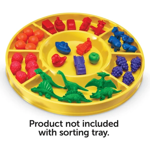 Alternative view of Learning Resources Puzzle Circular Sorting Tray