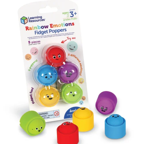 Learning Resources Puzzle Rainbow Emotions Fidget Poppers