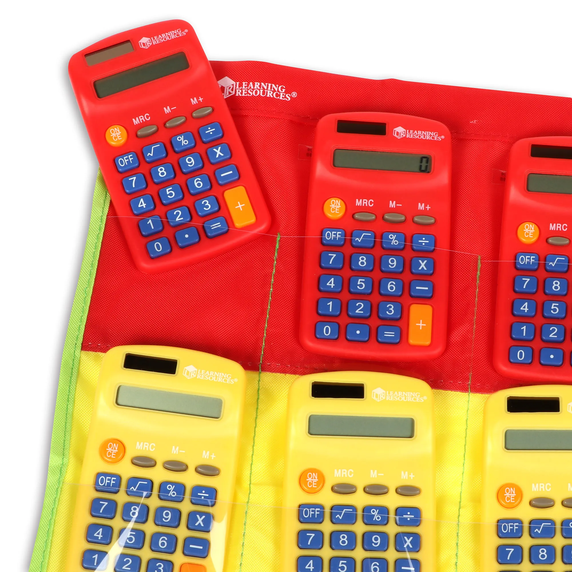 Learning Resources Puzzle Rainbow Calculators & Storage Chart - Image 6
