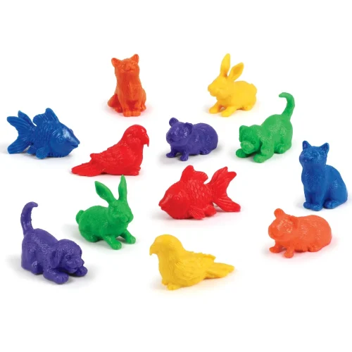 Alternative view of Learning Resources Puzzle Pet Counters, Set of 72