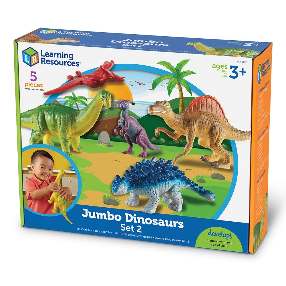 Learning Resources Puzzle Jumbo Dinosaurs Set 2 - Image 8