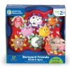 Learning Resources Puzzle Barnyard Friends Build & Spin