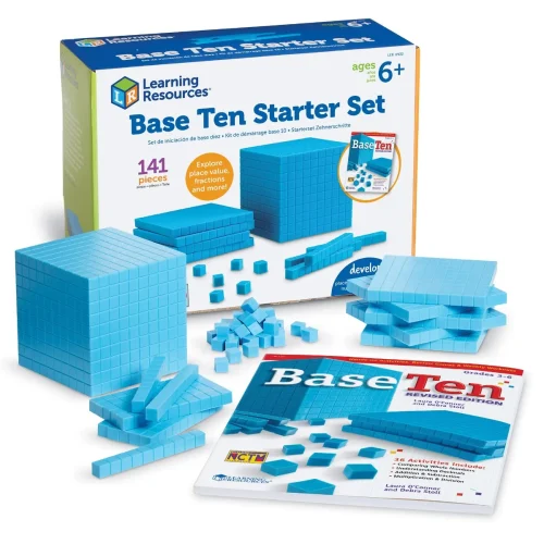 Alternative view of Learning Resources Puzzle Base Ten Starter Set