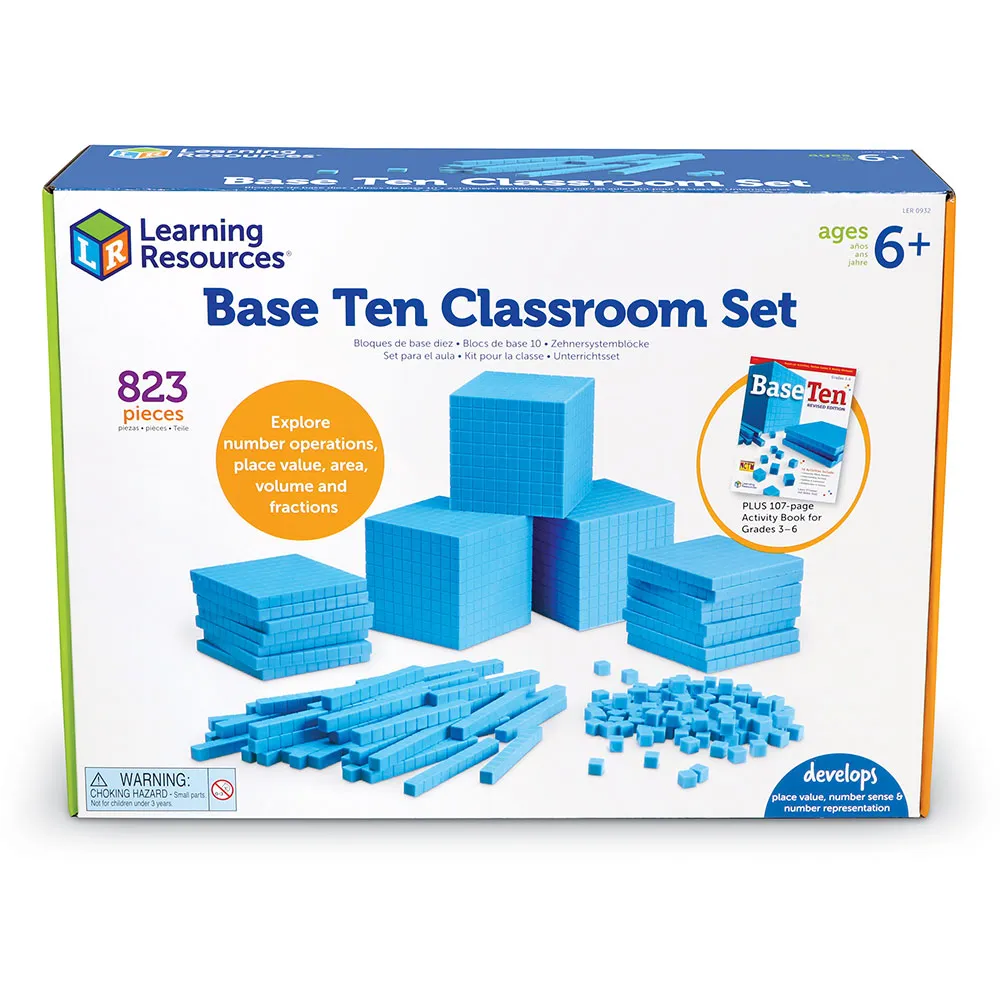 Learning Resources Puzzle Base Ten Classroom Set - Image 12