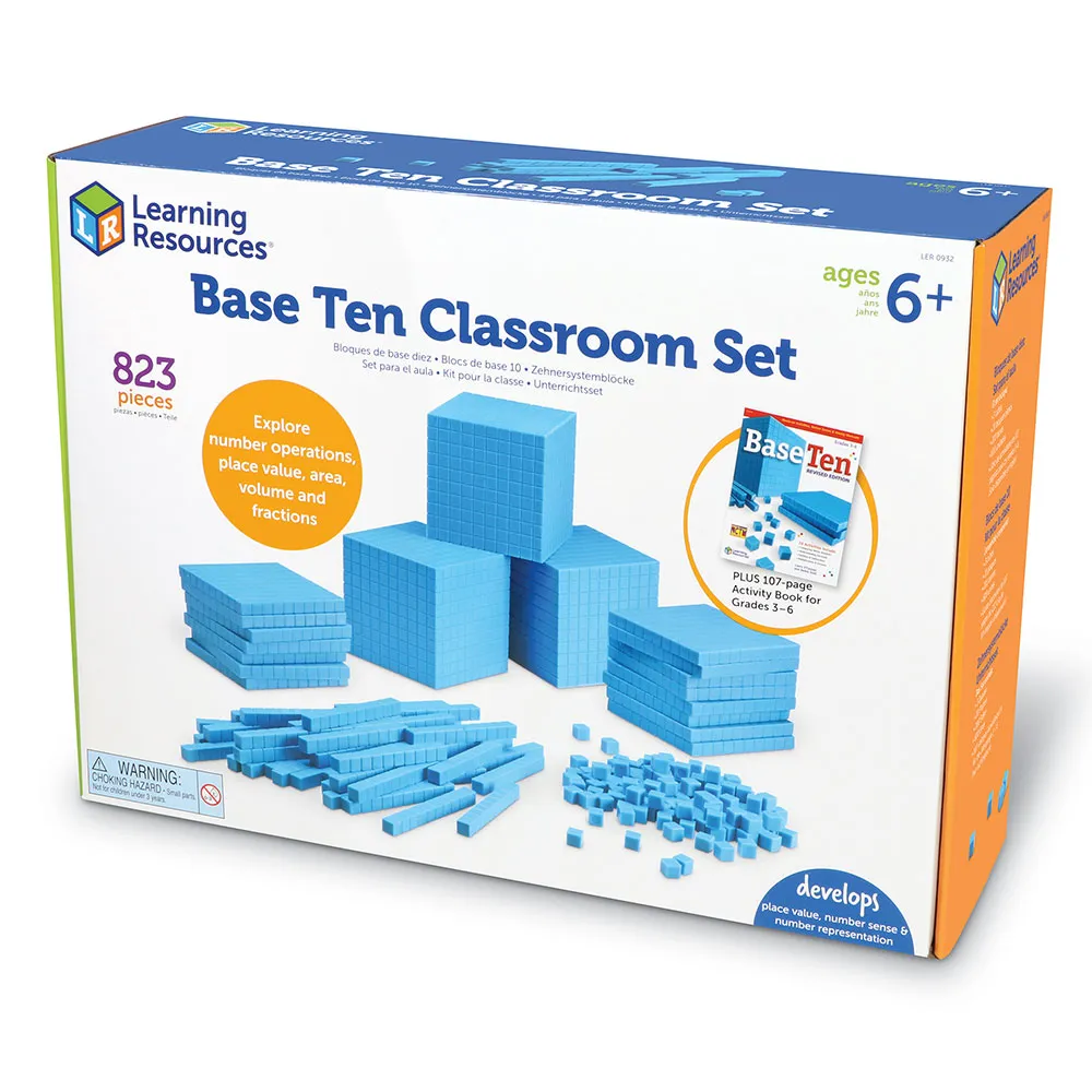 Learning Resources Puzzle Base Ten Classroom Set - Image 13