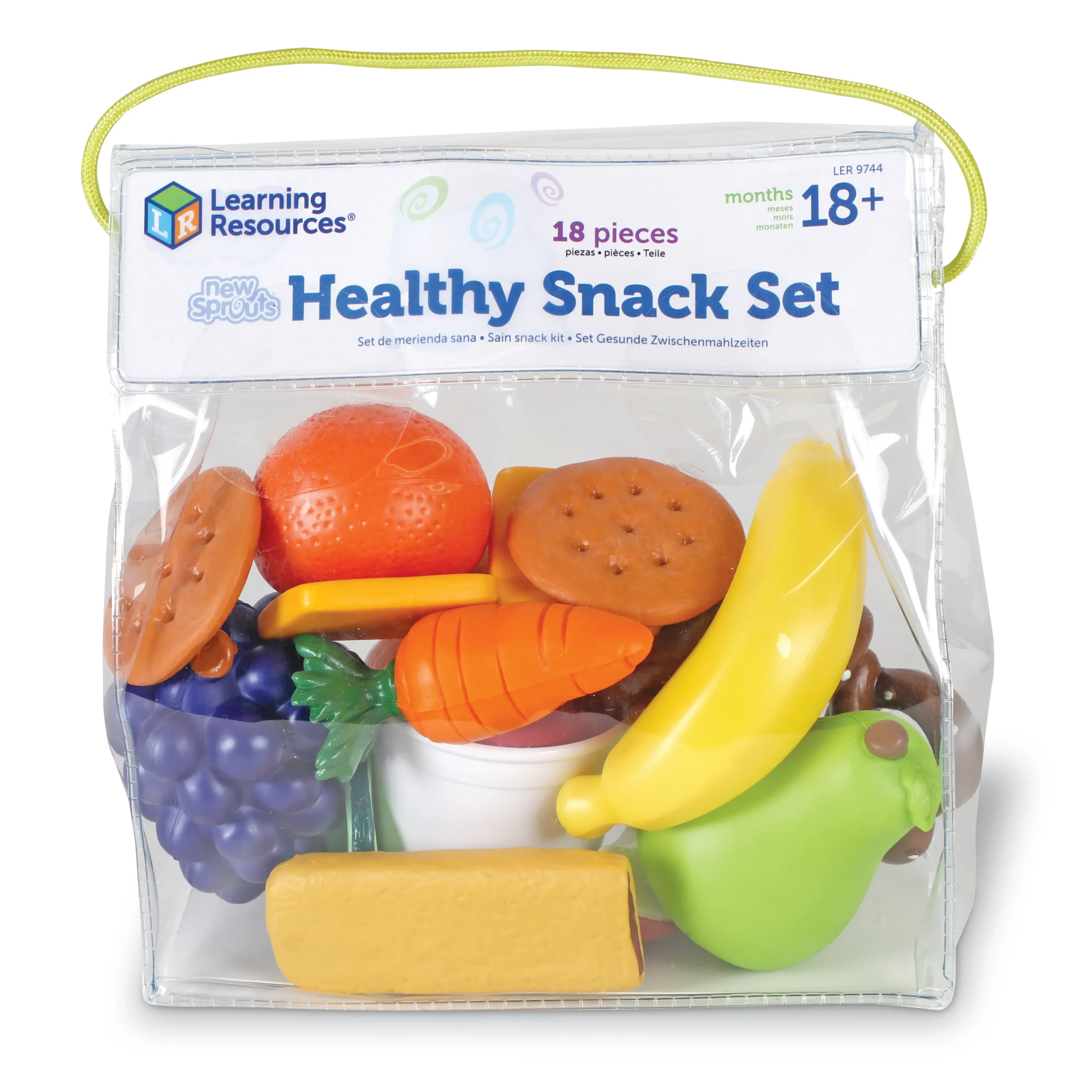 Learning Resources Puzzle New Sprouts® Healthy Snack Play Food Set - Image 3