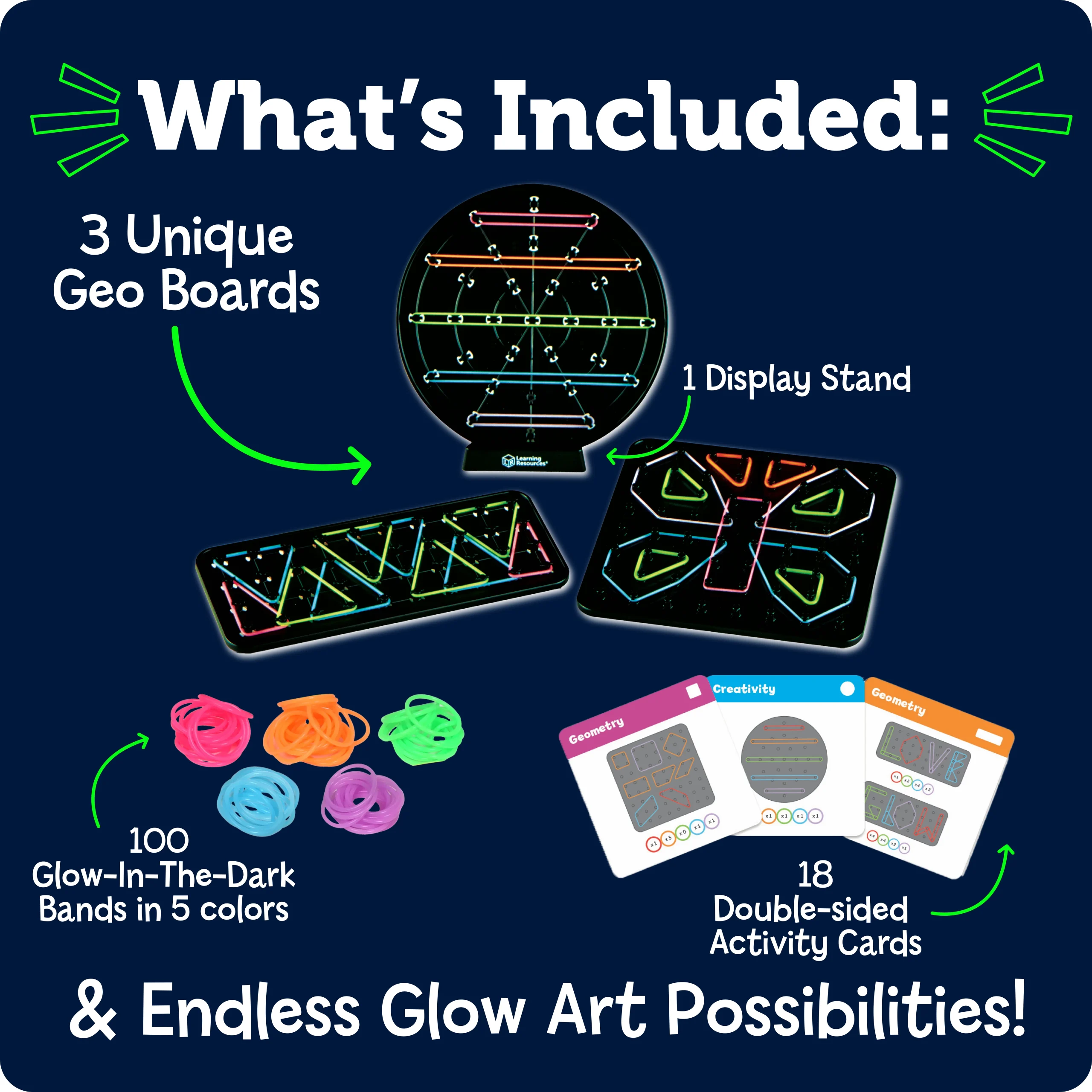 STEM Explorers Geo-Glow Art - Image 7