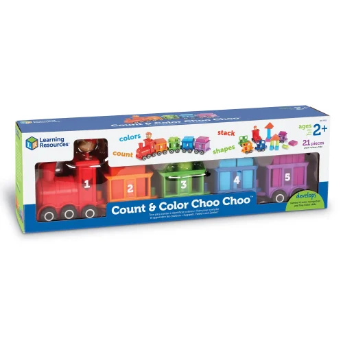 Alternative view of Learning Resources Puzzle Count & Color Choo Choo™