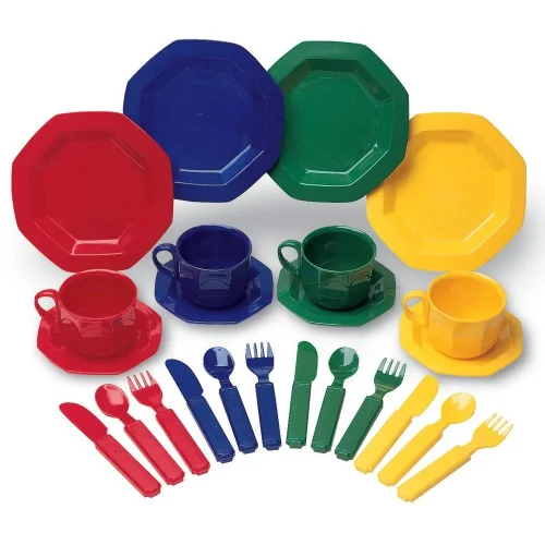 Learning Resources Puzzle Pretend & Play® Dish Set