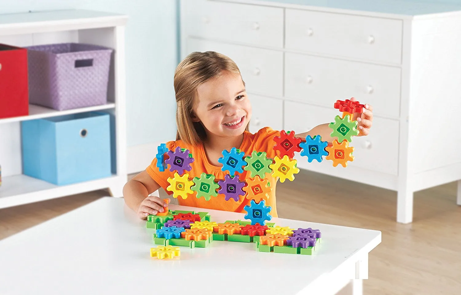 Learning Resources Puzzle Gears! Gears! Gears!® Starter Building Set - Image 3
