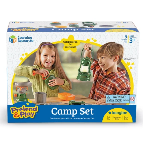 Alternative view of Learning Resources Puzzle Pretend & Play Camp Set
