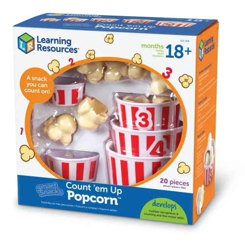 Alternative view of Learning Resources Puzzle Smart Snacks® Count 'em Up Popcorn