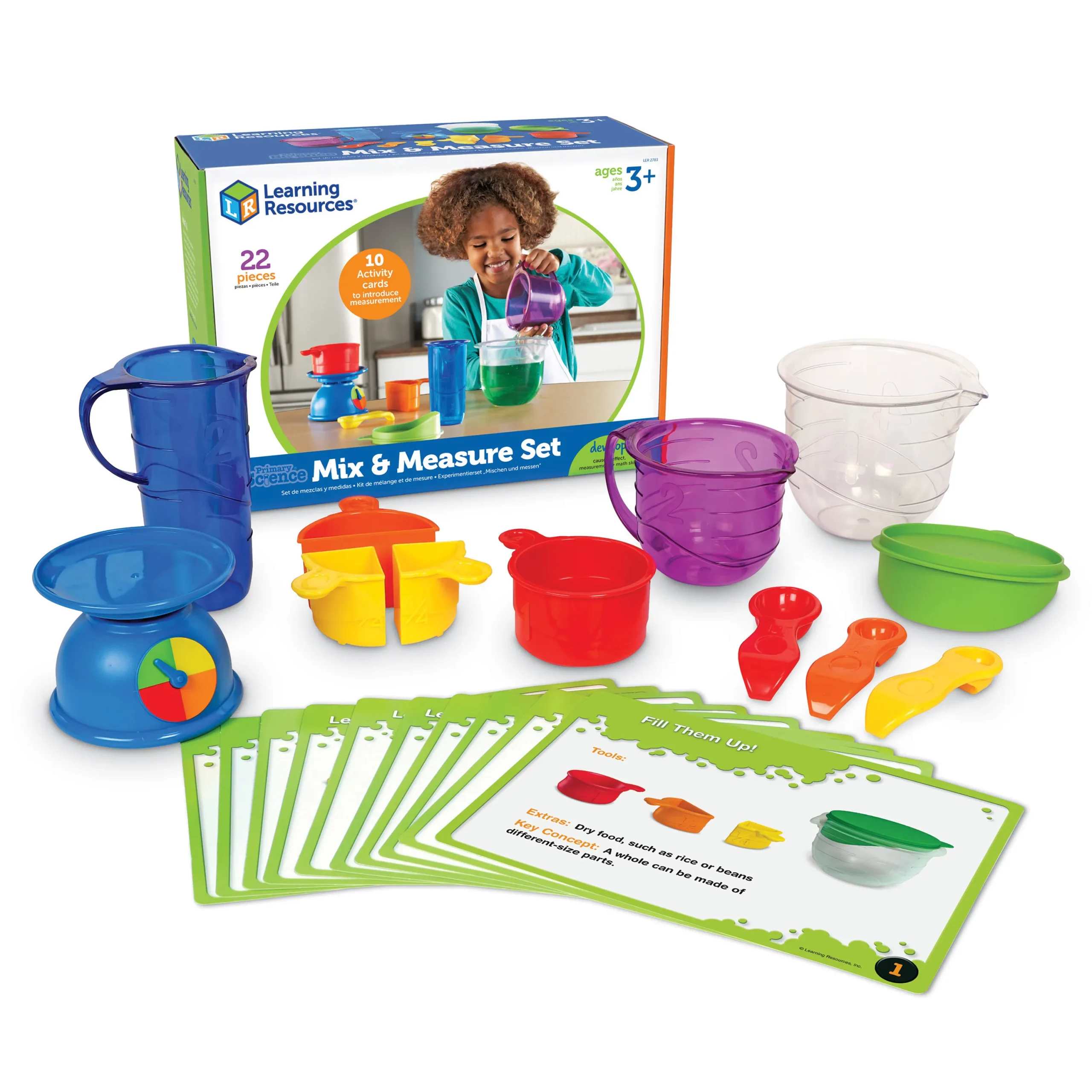 Learning Resources Puzzle Primary Science® Mix & Measure Set