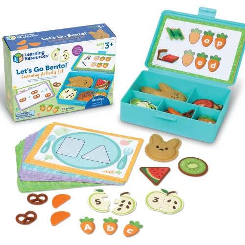 Learning Resources Puzzle Let’s Go Bento! Learning Activity Set