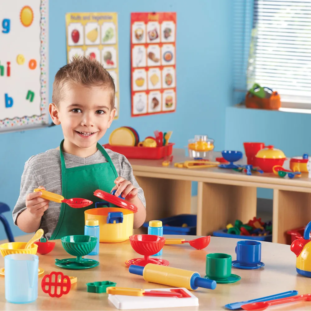 Learning Resources Puzzle Pretend & Play® Kitchen Set - Image 8