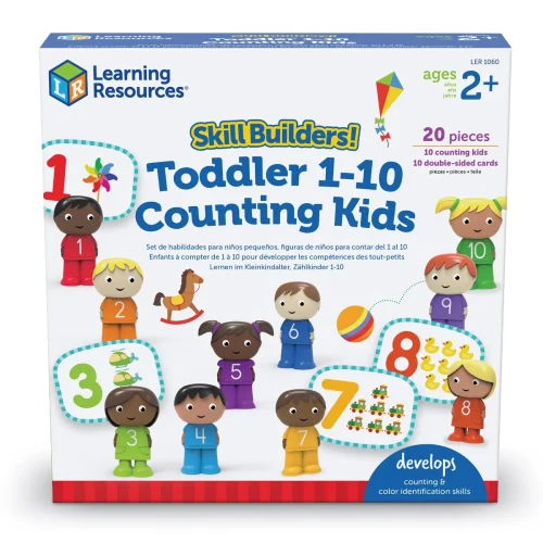 Alternative view of Learning Resources Puzzle Skill Builders! ToddLER- 1-10 Counting Kids