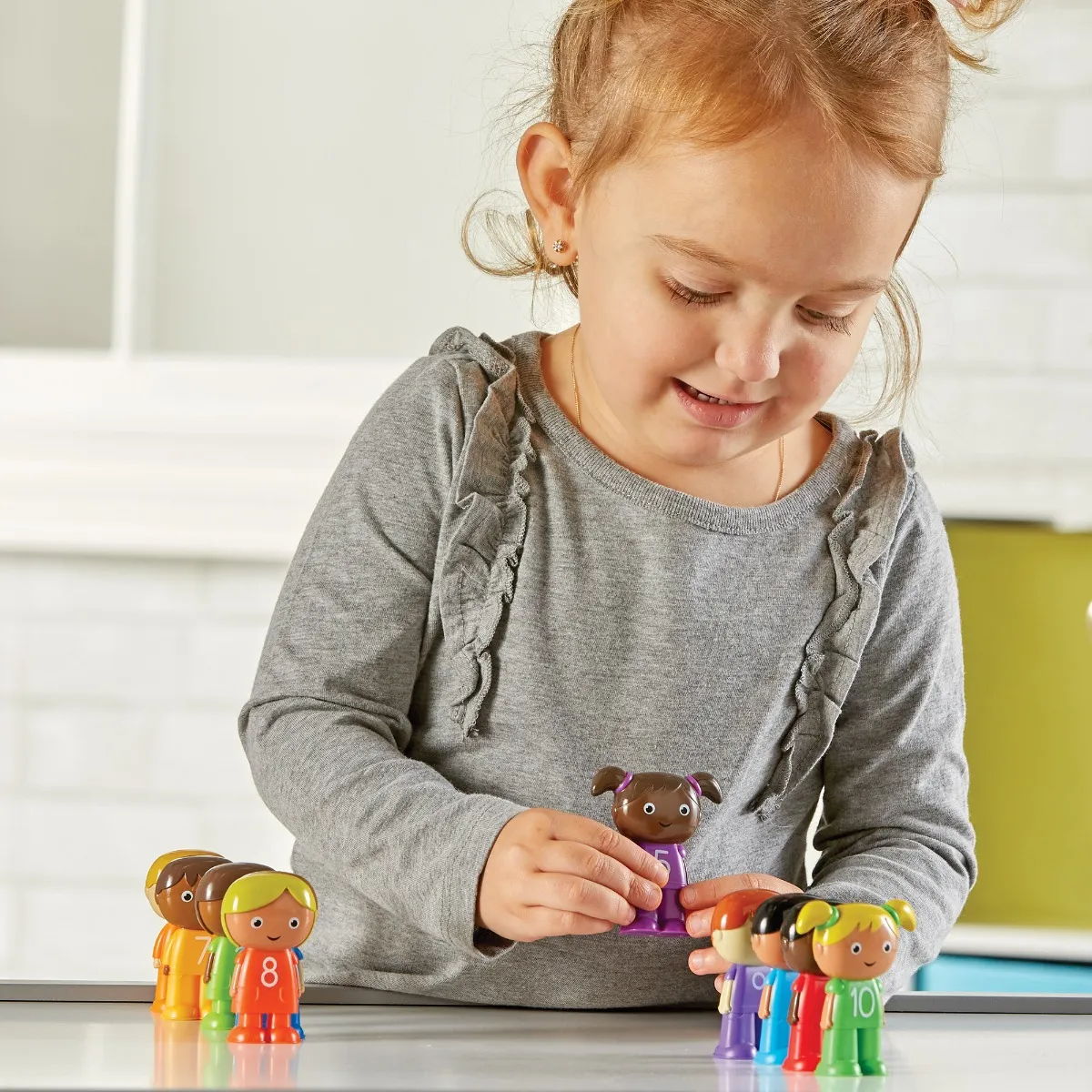 Learning Resources Puzzle Skill Builders! ToddLER- 1-10 Counting Kids - Image 12