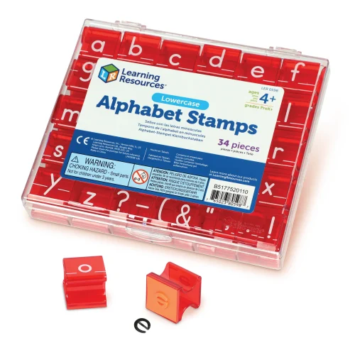 Learning Resources Puzzle Lowercase Alphabet Stamps