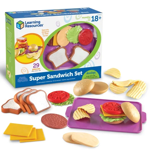 Learning Resources Puzzle New Sprouts® Super Sandwich Set