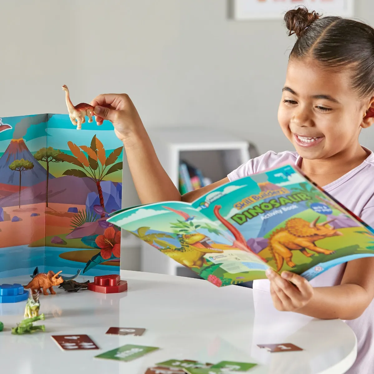 Learning Resources Puzzle Skill Builders! Dinosaur Activity Set - Image 15