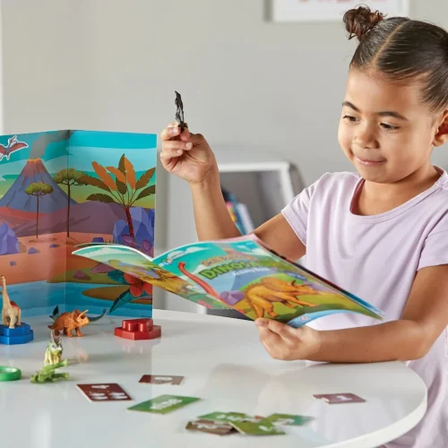 Alternative view of Learning Resources Puzzle Skill Builders! Dinosaur Activity Set