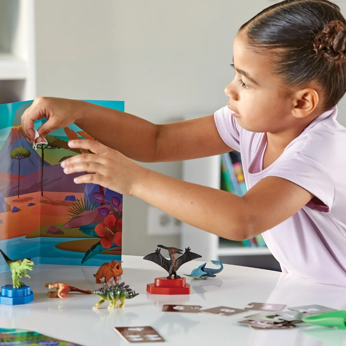 Learning Resources Puzzle Skill Builders! Dinosaur Activity Set - Image 14