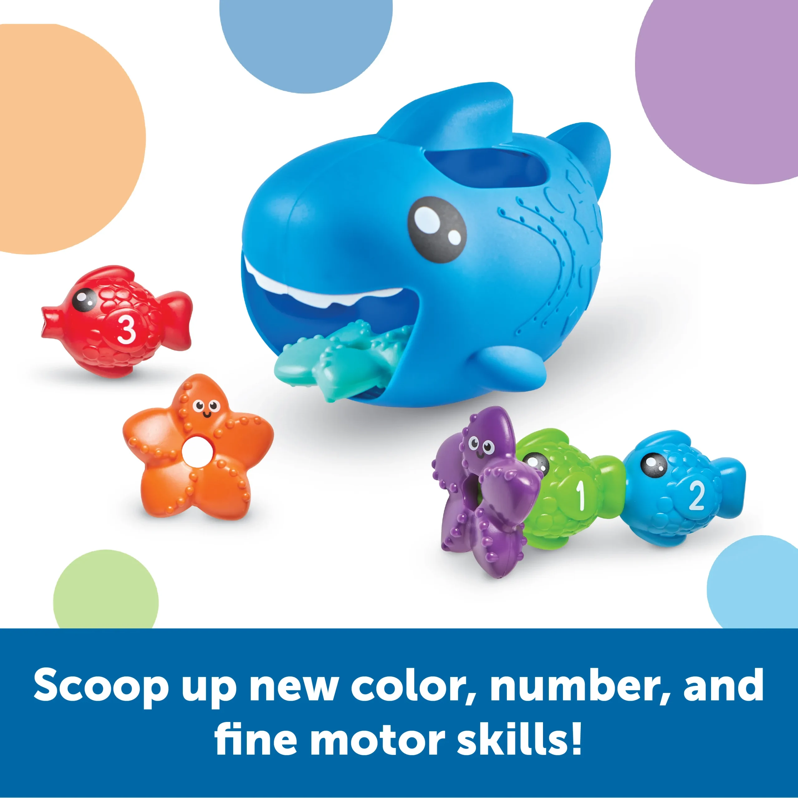 Learning Resources Puzzle Steve the Scoop & Splash Shark™ - Image 3