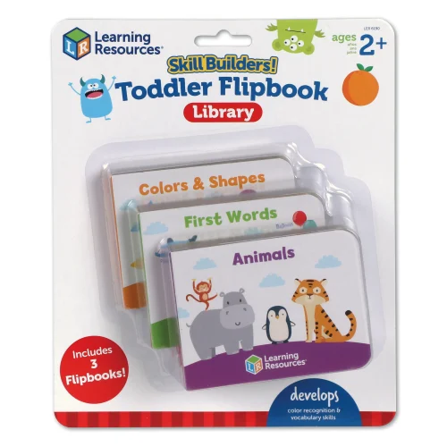 Learning Resources Puzzle Skill Builders! ToddLER- Flipbook