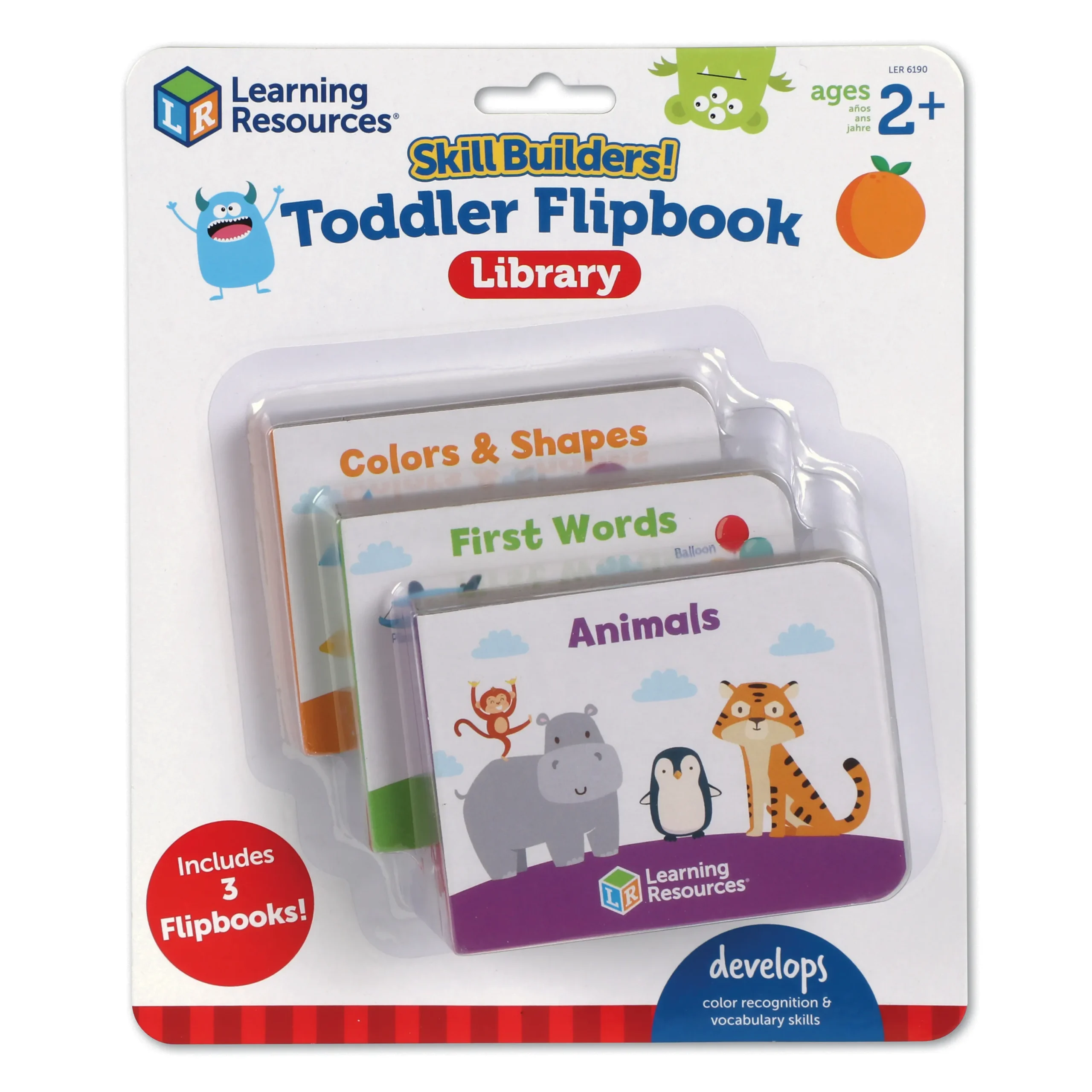Learning Resources Puzzle Skill Builders! ToddLER- Flipbook
