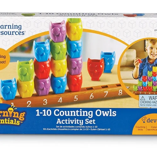 Alternative view of Learning Resources Puzzle 1-10 Counting Owls Activity Set