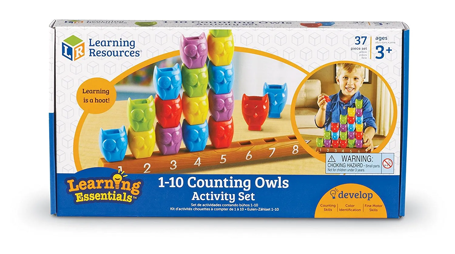 Learning Resources Puzzle 1-10 Counting Owls Activity Set - Image 2