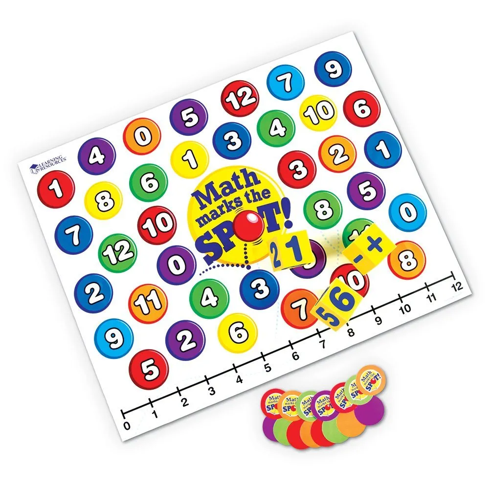 Learning Resources Puzzle Math Marks the Spot™ Activity Set - Image 2