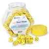 Learning Resources Puzzle Soft Foam Dot Dice, Set of 200