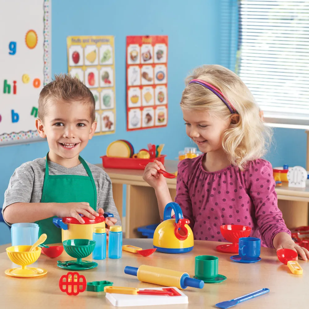 Learning Resources Puzzle Pretend & Play® Kitchen Set - Image 6