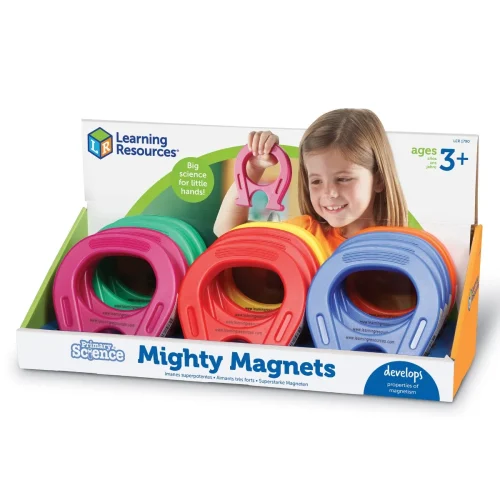Alternative view of Primary Science Mighty Magnets, Set of 12