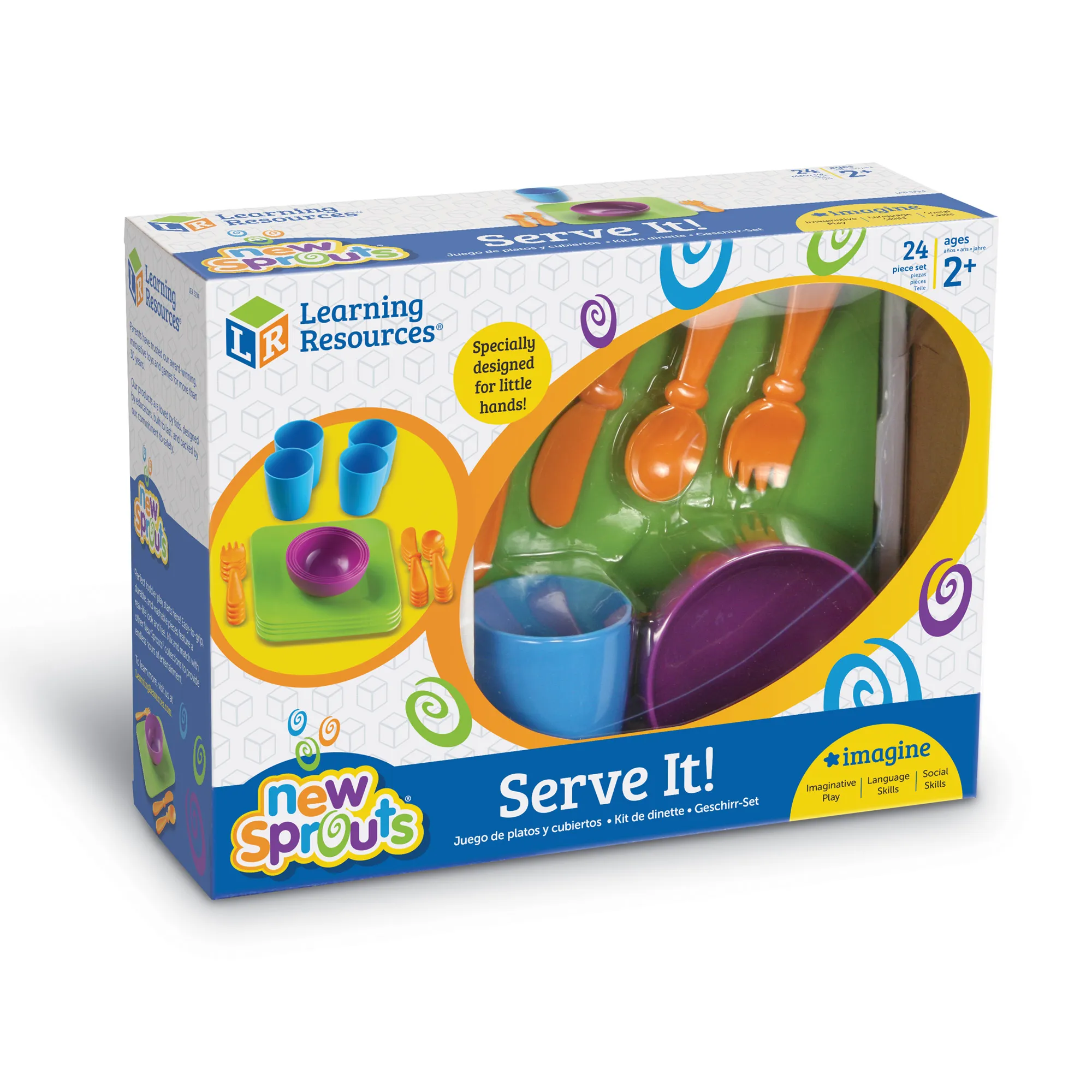 Learning Resources Puzzle New Sprouts® Serve It! - Image 2