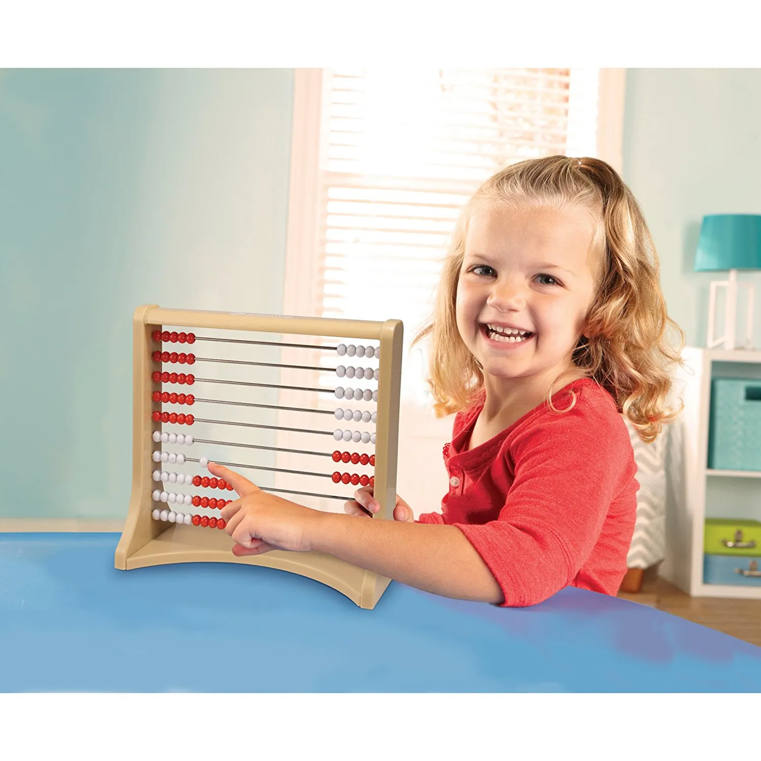 Learning Resources Puzzle 10-Row Rekenrek Counting Frame - Image 2