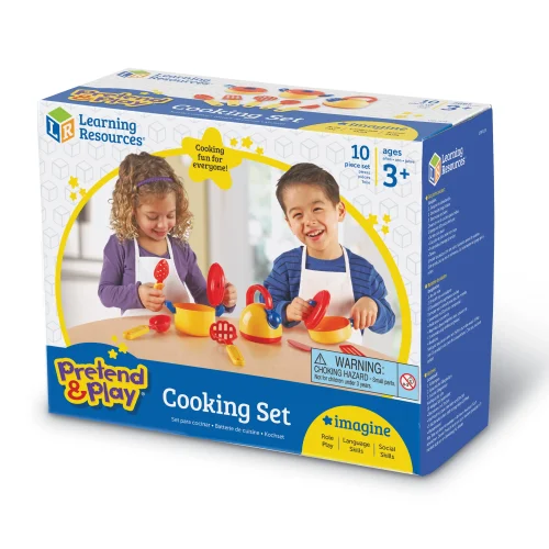 Alternative view of Learning Resources Puzzle Pretend & Play® Cooking Set