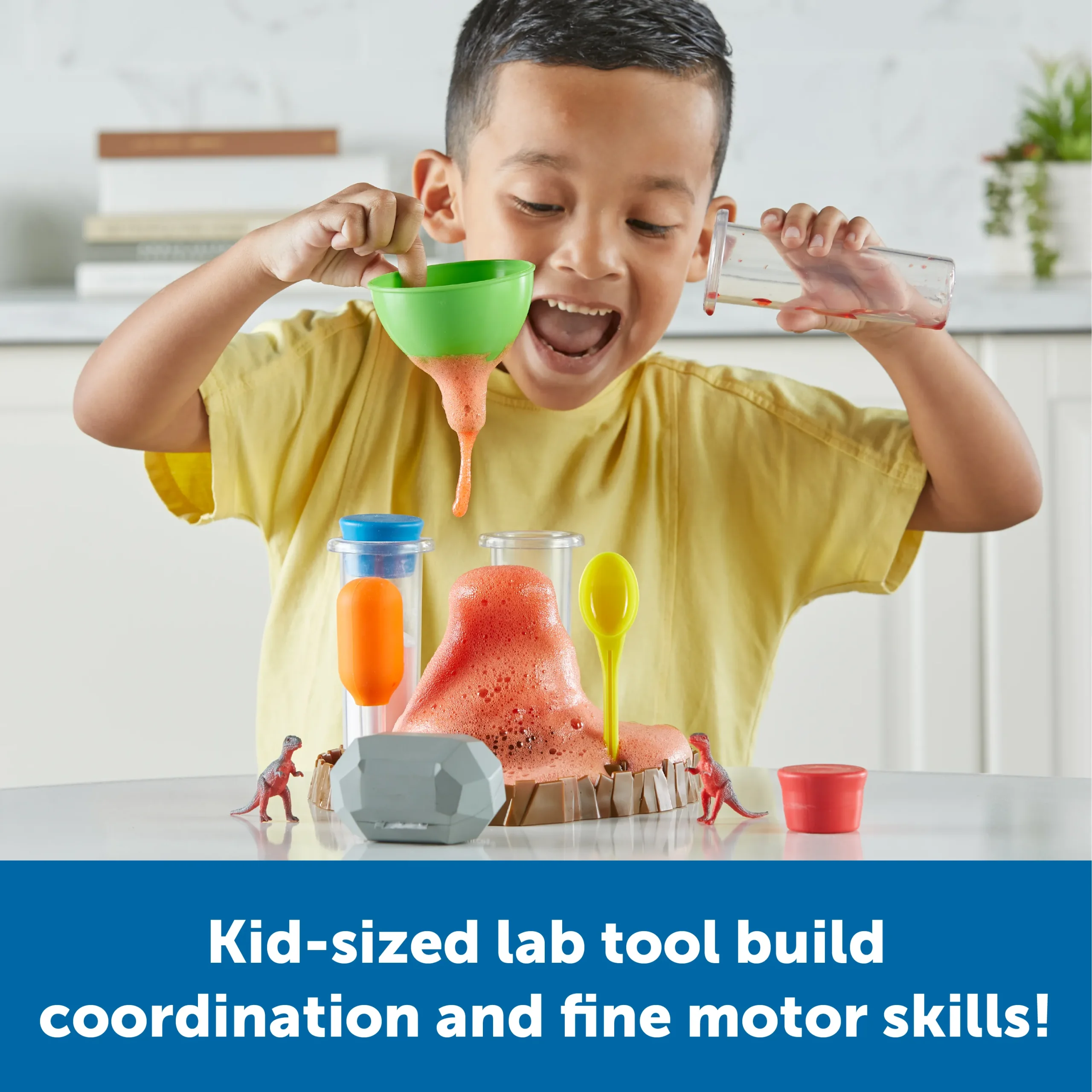 Learning Resources Puzzle Fizzy Volcano Preschool Science Lab - Image 5