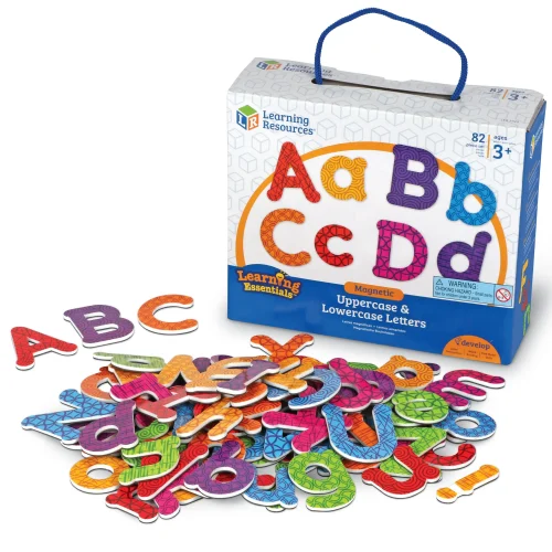 Learning Resources Puzzle Magnetic Uppercase & Lowercase Letters