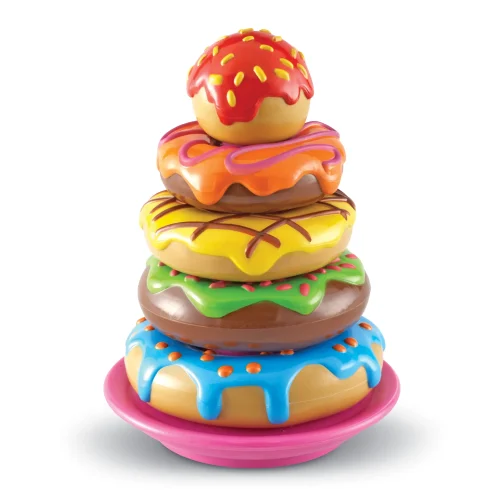 Learning Resources Puzzle Smart Snacks® Stack 'em Up Doughnuts
