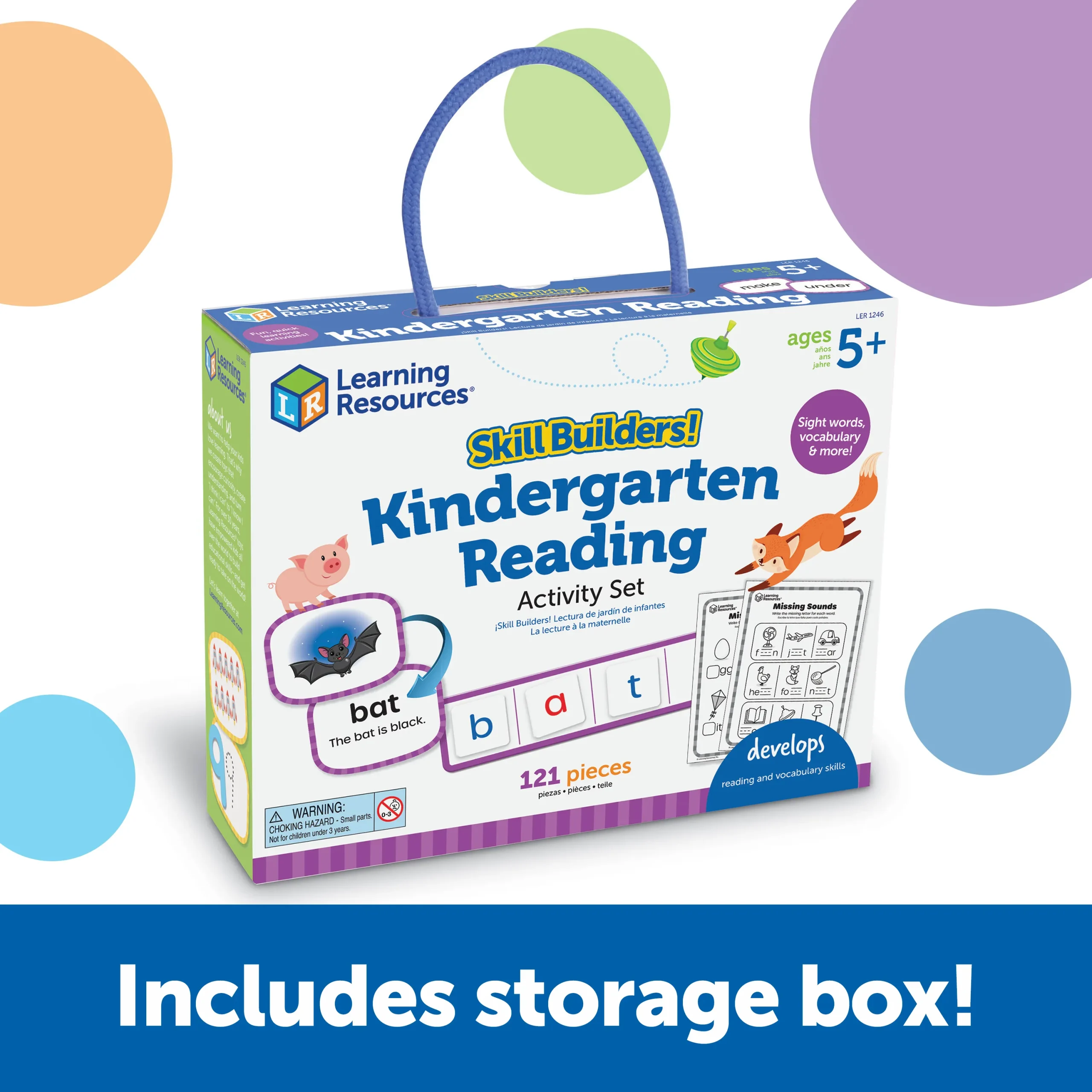 Learning Resources Puzzle Skill Builders! Kindergarten Reading - Image 5