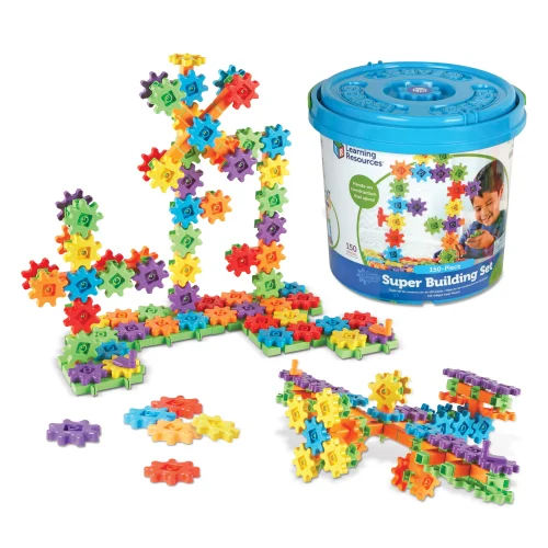 Learning Resources Puzzle Gears! Gears! Gears!® Super Building Set
