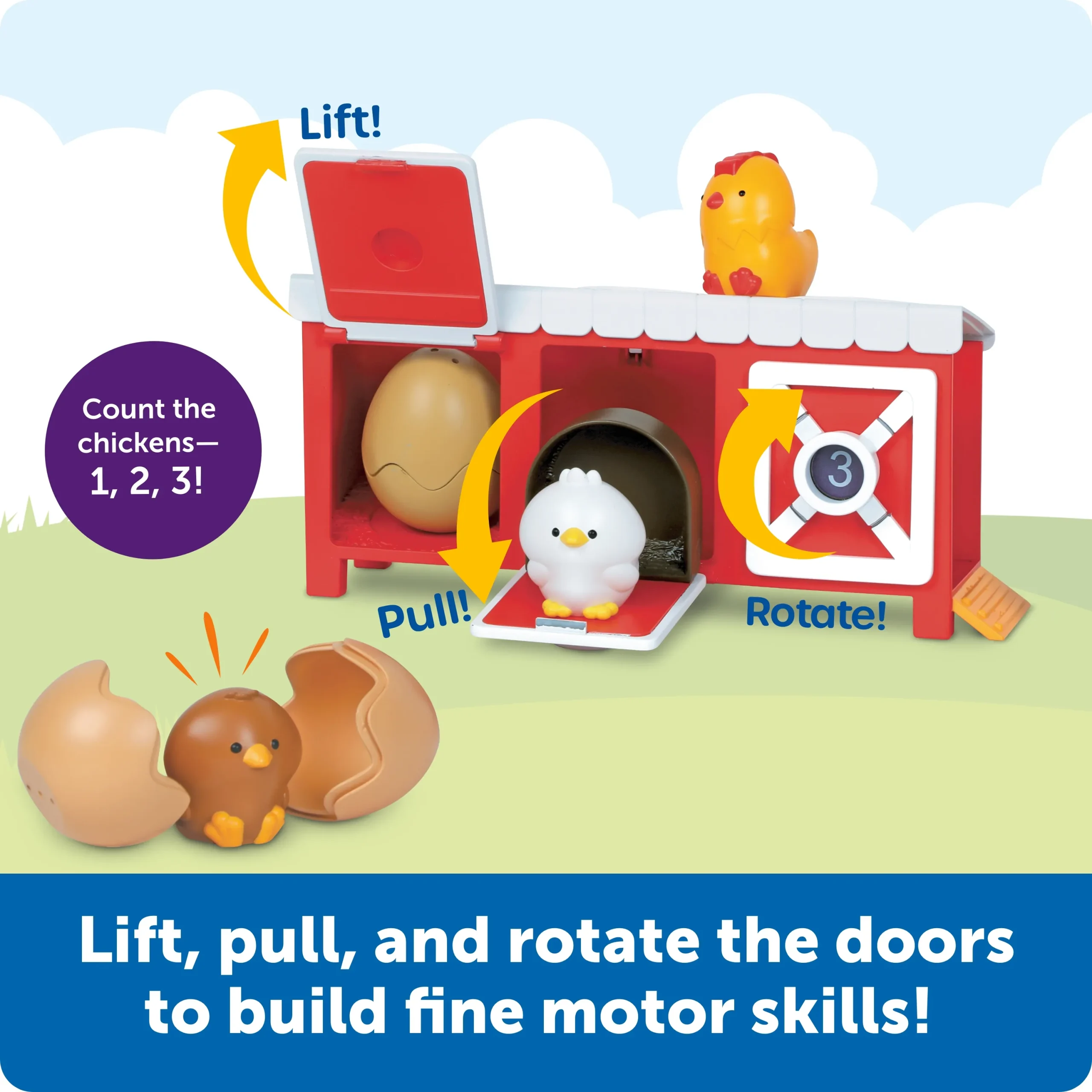 Peeksville® Hide & Cheep Chicken Coop™ - Image 4
