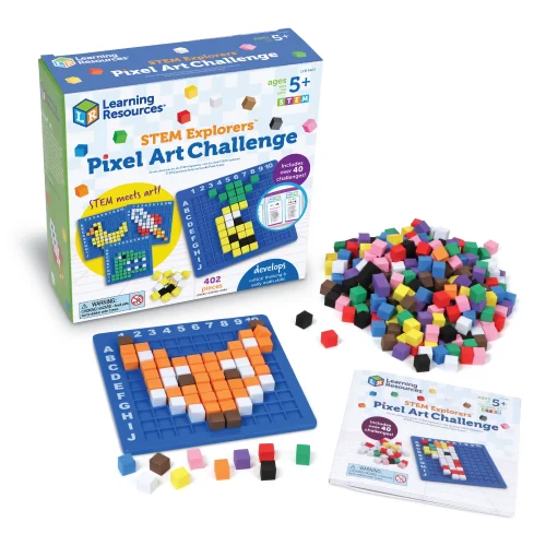 Learning Resources Puzzle STEM Explorers™ Pixel Art Challenge