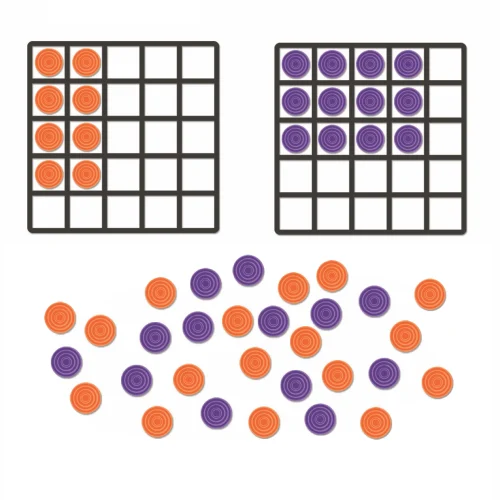 Learning Resources Puzzle Giant Magnetic Array Set
