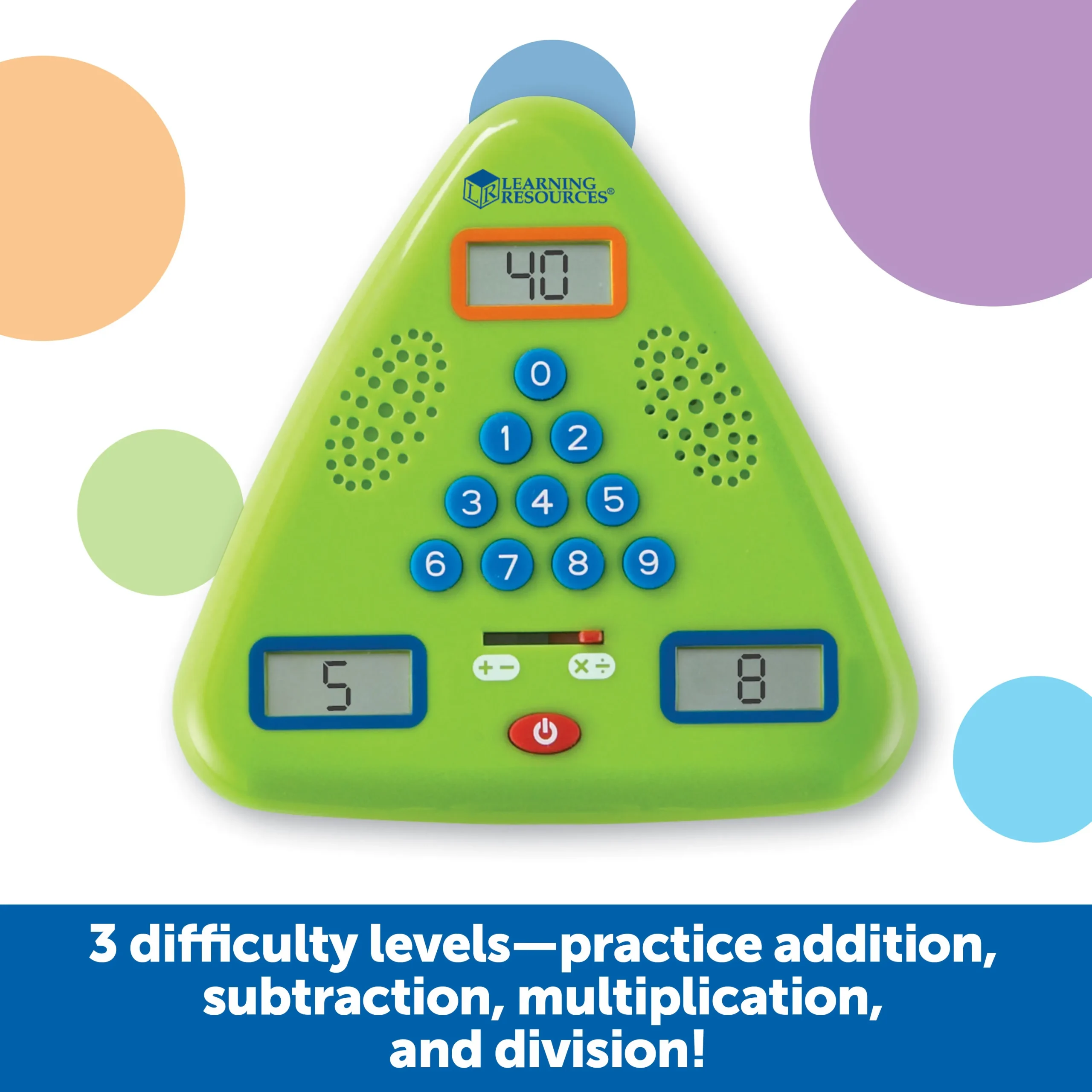 Learning Resources Puzzle Minute Math Electronic Flash Card - Image 4