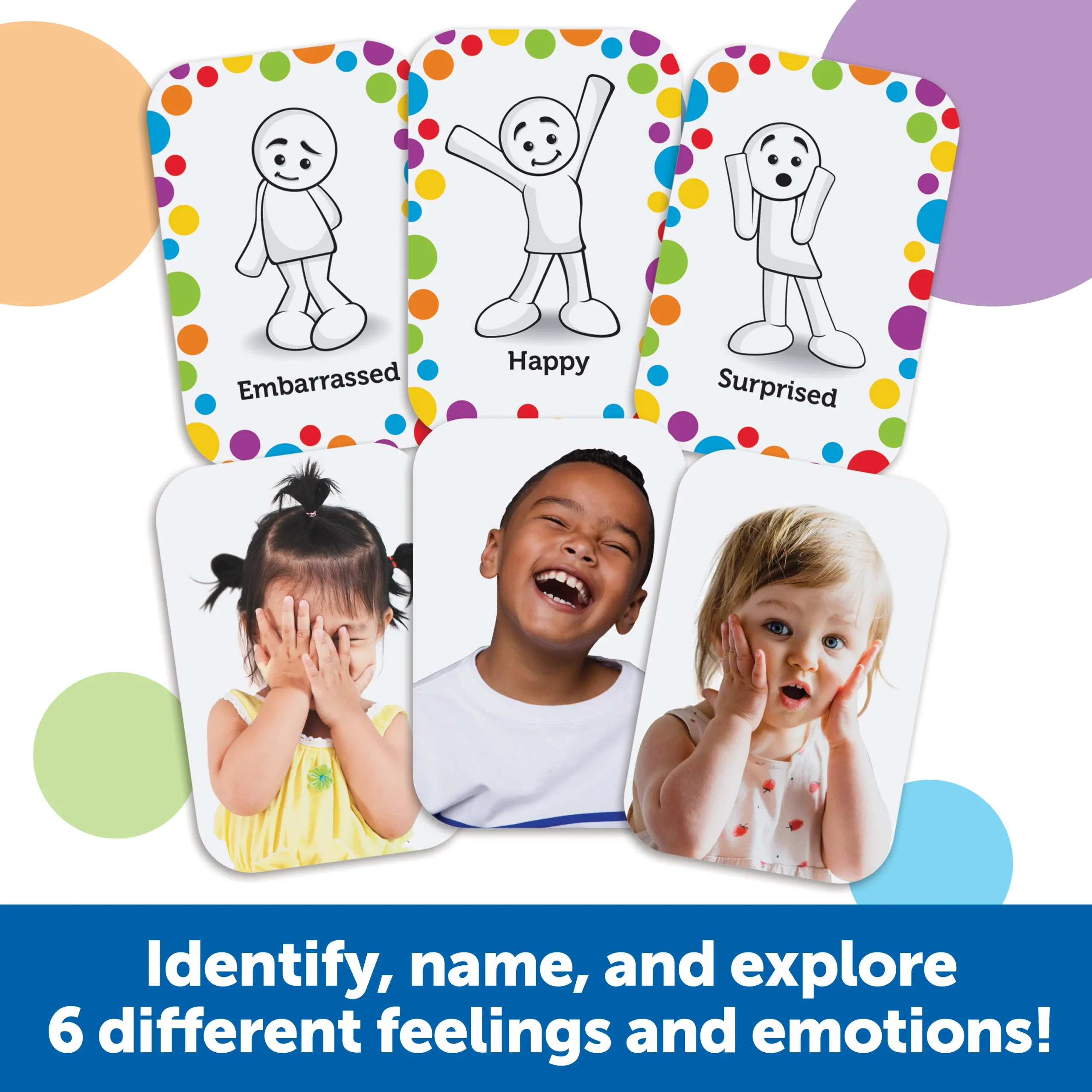 Learning Resources Puzzle All About Me Feelings Activity Set - Image 3